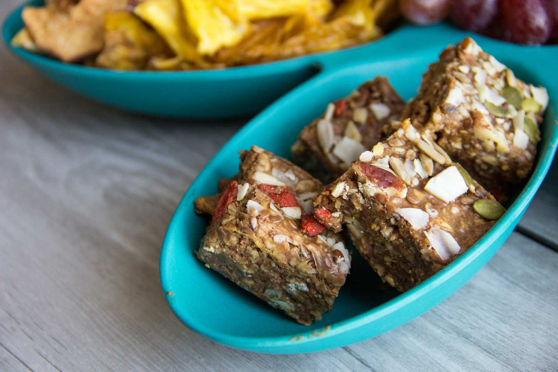 Oatally Awesome "Basic" No-Bake Protein Bars
